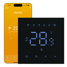 Терморегулятор terneo nx black · TERNEO · terneo-nx-black
