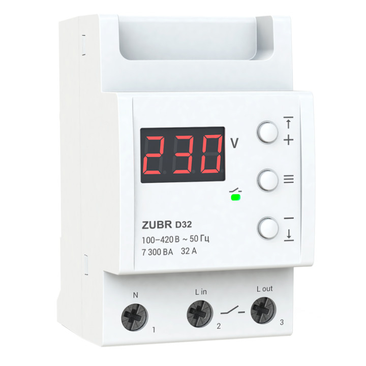 Реле напруги ZUBR D32 · ZUBR · d32