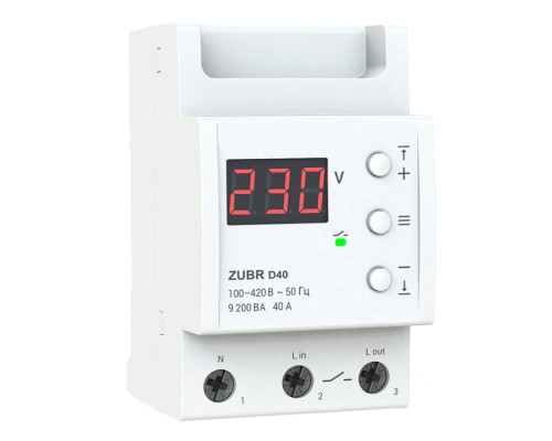Реле напруги ZUBR D40