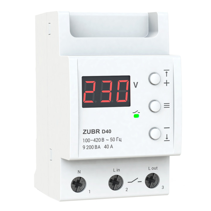 Реле напруги ZUBR D40 · ZUBR · d40