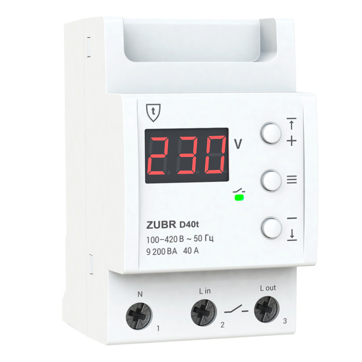 Реле напруги ZUBR D40t · ZUBR · d40t