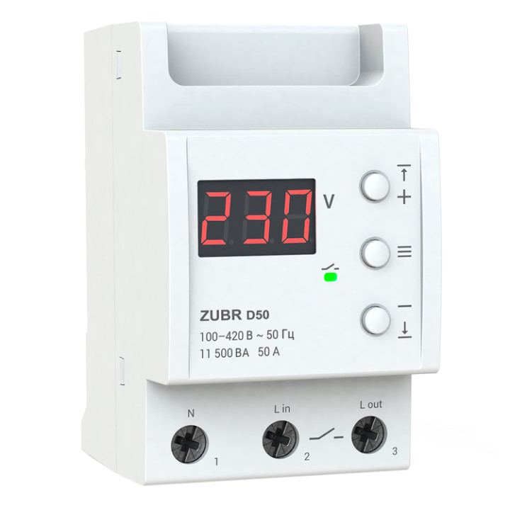 Реле напруги ZUBR D50 · ZUBR · d50