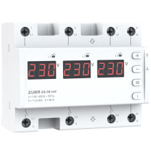 Реле напруги ZUBR D6-50 red · ZUBR · d6-50-red