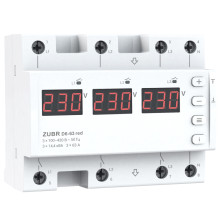 Реле напруги ZUBR D6-63 red · ZUBR · d6-63-red