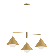 Люстра Alora Mood ALM-REMYCK3-GD Remyck 1 lt Floor Brushed Gold
