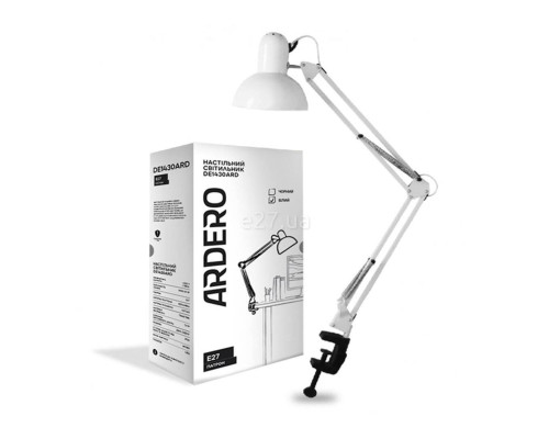Настільна лампа Ardero 1960 DE1430ARD White