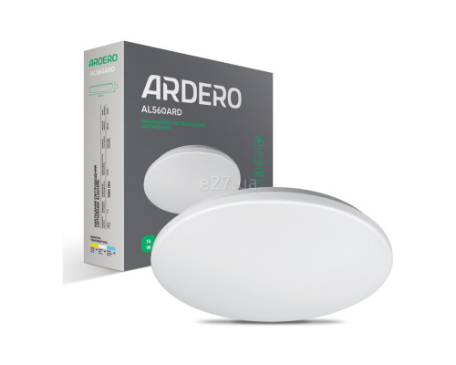 Стельовий світильник Ardero 30553 AL560ARD 14W 5000К матовий, 14 Вт, 1050 лм, 5000К