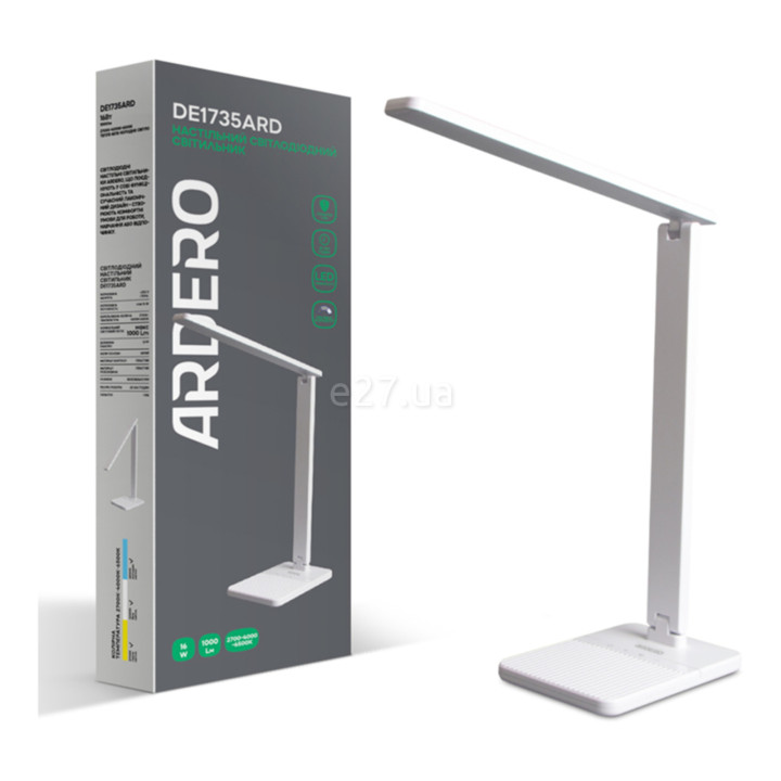 Настільна лампа Ardero 80031 DE1735ARD, 16 Вт, 1000 лм, 2700-6500К · Ardero · ardero-80031