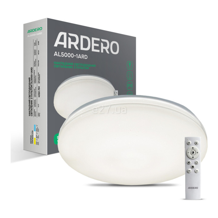 Стельовий світильник Ardero 80046 AL5000-1ARD MONO 54W, 54 Вт, 4050 лм, 2700К-6500К · Ardero · ardero-80046