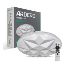 Люстра Ardero 80050 AL5000-2ARD AMBER 72W RGB, 72 Вт, 5040 лм, 2700К-6500К+RGB