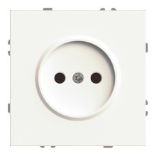 Розетка 220В Ardero 80716 Soft ER111-W, 16A, білий, пластик, для врізного монтажу · Ardero · ardero-80716
