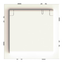 Розетка 220В Ardero 80718 Soft ER131-W, 16A, білий, пластик, ip20, із захисною кришкою, зі шторками, для врізного монтажу · Ardero · ardero-80718