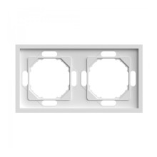 Рамка 2 поста Ardero 80729 Soft EF102-W, білий, пластик · Ardero · ardero-80729
