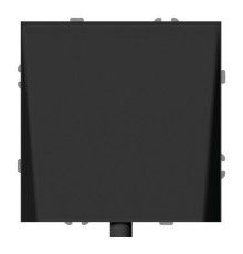 Кабельний вивід Ardero 80751 Soft ER161C-B, чорний, пластик, ip20, для врізного монтажу