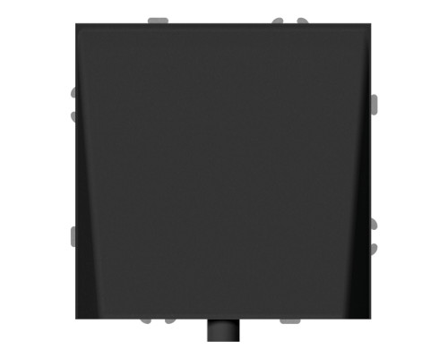 Кабельний вивід Ardero 80751 Soft ER161C-B, чорний, пластик, ip20, для врізного монтажу