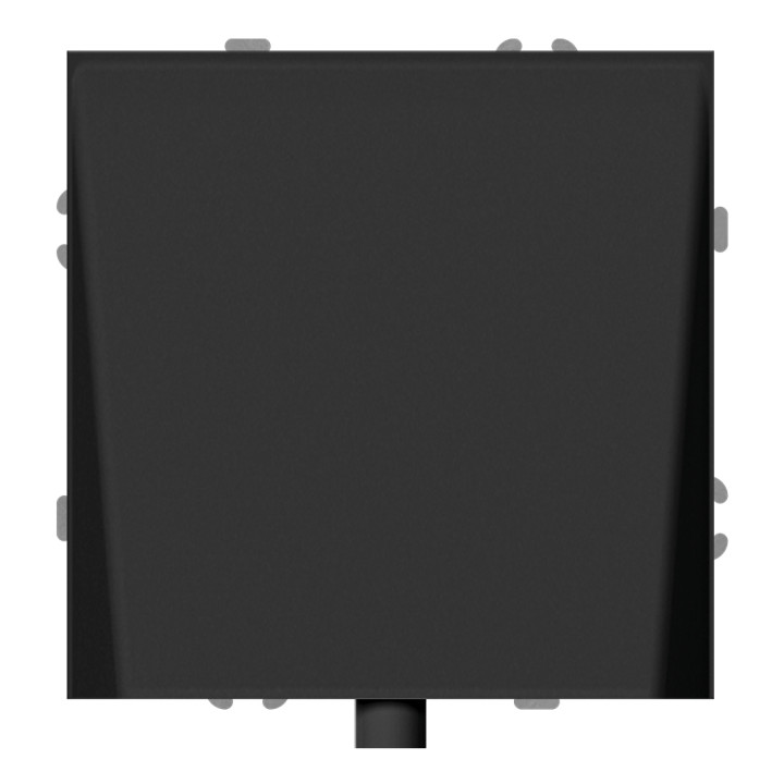 Кабельний вивід Ardero 80751 Soft ER161C-B, чорний, пластик, ip20, для врізного монтажу · Ardero · ardero-80751