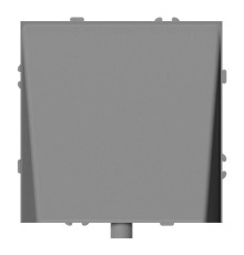 Кабельний вивід Ardero 80777 Soft ER161C-G, сірий, пластик, ip20, для врізного монтажу
