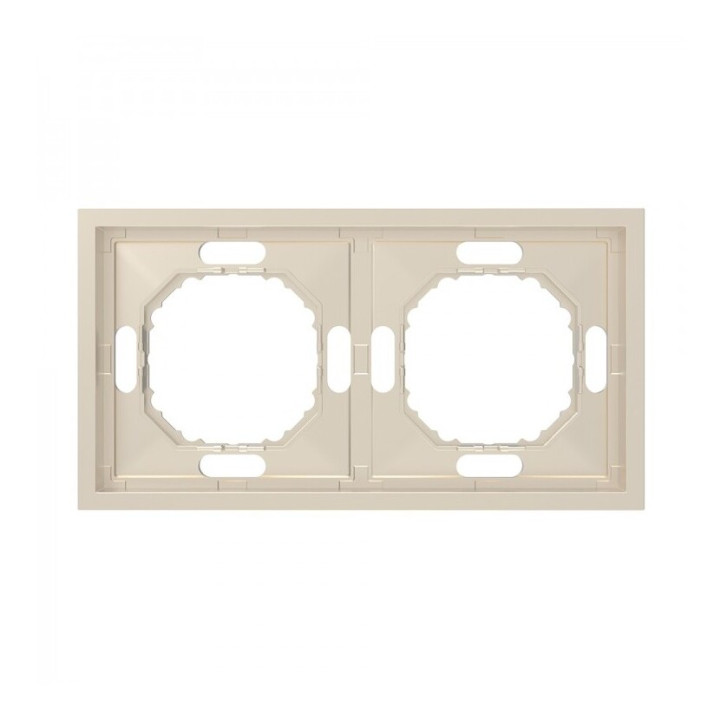 Рамка 2 поста Ardero 80833 Soft EF102-C, шампань, пластик · Ardero · ardero-80833