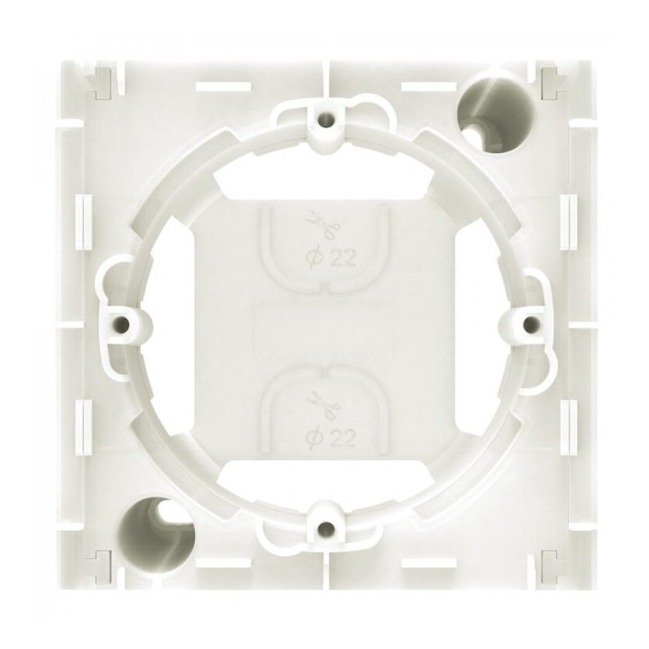 Коробка для зовнішнього монтажу Ardero 81089 Soft EF111-W, білий, пластик · Ardero · ardero-81089