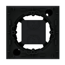 Коробка для зовнішнього монтажу Ardero 81090 Soft EF111-B, чорний, пластик · Ardero · ardero-81090