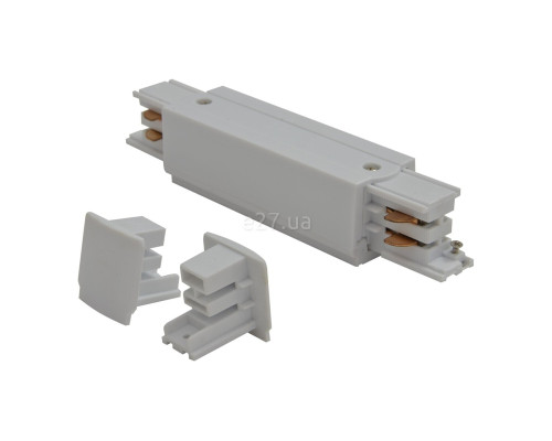 Центральне введення живлення 3 фази Azzardo AZ2978 TRACK 3LINE POWER + 2 x END CAP WH
