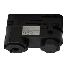 Адаптер для 3-фазного трекового світильника Azzardo AZ3003 TRACK 3LINE ELECTRIC ADAPTER BK · Azzardo · azzardo-az3003