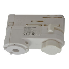 Адаптер для 3-фазного трекового світильника Azzardo AZ3012 TRACK 3LINE ELECTRIC ADAPTER WH · Azzardo · azzardo-az3012