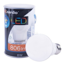 Лампа світлодіодна Azzardo AZ4022 LAMPA LED E27 DIMM 4000K 8W BALL WH, A60 8W 4000K E27 Dimmable, 360° · Azzardo · azzardo-az4022