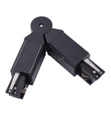 Гнучке з'єднання 3 фази Azzardo AZ4286 TRACK 3LINE ADJUSTABLE CONNECTOR BK