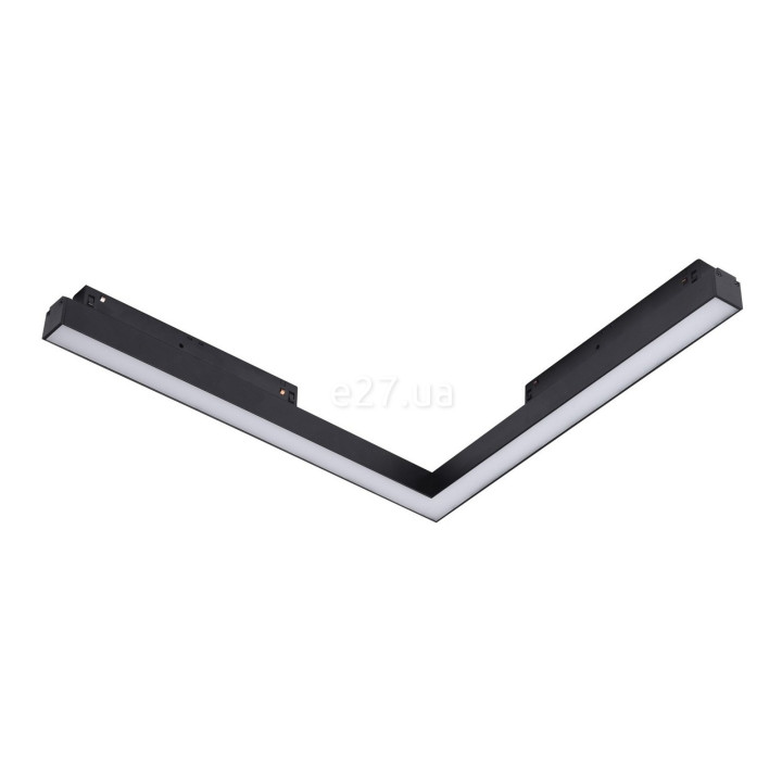 Магнітний трековий світильник Azzardo AZ4613 Saga TRACK MAGNETIC CORNER A 24W MILKY120 3000K BK, 24 Вт, 1200 лм, 3000K · Azzardo · azzardo-az4613