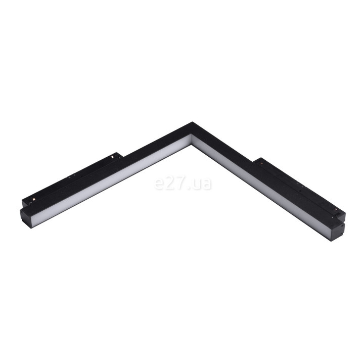 Магнітний трековий світильник Azzardo AZ4617 Saga TRACK MAGNETIC CORNER B 24W MILKY120 3000K BK, 24 Вт, 1200 лм, 3000K · Azzardo · azzardo-az4617