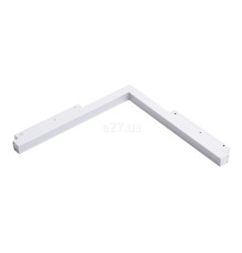 Магнітний трековий світильник Azzardo AZ4618 Saga TRACK MAGNETIC CORNER B 24W MILKY120 3000K WH, 24 Вт, 1200 лм, 3000K