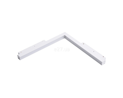 Магнітний трековий світильник Azzardo AZ4620 Saga TRACK MAGNETIC CORNER B 24W MILKY120 4000K WH, 24 Вт, 1300 лм, 4000K