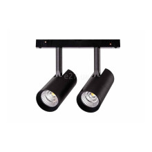 Магнітний трековий світильник Azzardo AZ4838 Alfa Makita 2 Track Magnetic 2x7W CCT BLUETOOTH BLACK, 7 Вт, 1100 лм, 3000-6000K · Azzardo · azzardo-az4838