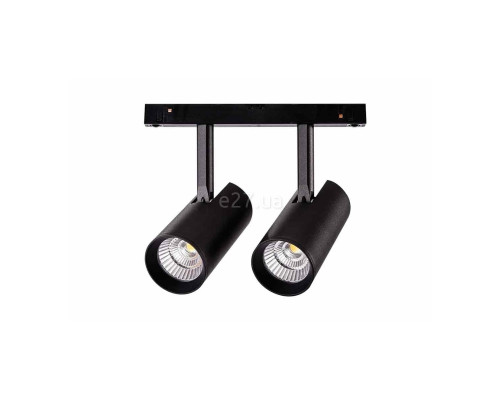 Магнітний трековий світильник Azzardo AZ4838 Alfa Makita 2 Track Magnetic 2x7W CCT BLUETOOTH BLACK, 7 Вт, 1100 лм, 3000-6000K