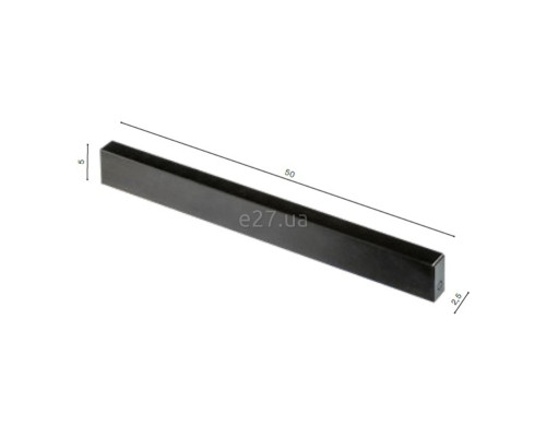 Декоративна накладка Azzardo AZ4860 ALFA TRACK MAGNETIC27 COVER POWER DRIVER BK