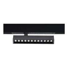 Магнітний трековий світильник Azzardo AZ5181 BETA SANDERS 230V TRACK MAGNETIC 9W CCT BLUETOOTH BK, 9 Вт, 1010 лм, 3000K-6000K · Azzardo · azzardo-az5181