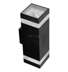 Настінний світильник Azzardo AZ5223 JASON 2 SQ WALL IP65 BK, 9 Вт, 1600 лм, 4000K