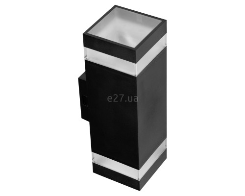 Настінний світильник Azzardo AZ5223 JASON 2 SQ WALL IP65 BK, 9 Вт, 1600 лм, 4000K