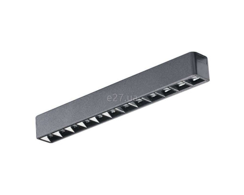 Магнітний трековий світильник Azzardo AZ5291 GAMMA KIRA TRACK MAGNETIC 5MM 12W 4000K BK, 12 Вт, 1162 лм, 4000K
