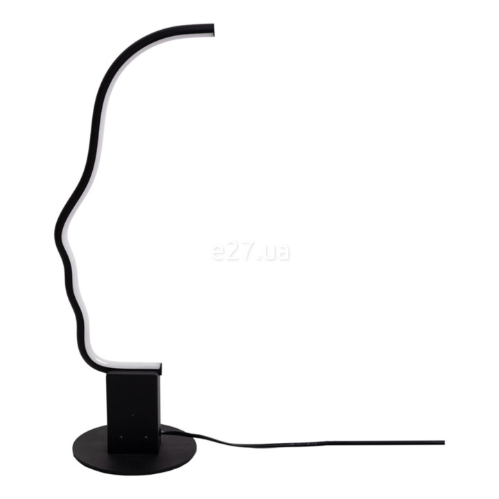 Настільна лампа Azzardo AZ5467 FACE TABLE CCT 3-STEP BK, 20 Вт, 1600 лм, 3000K-4000K-6500K · Azzardo · azzardo-az5467