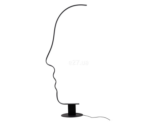 Торшер Azzardo AZ5468 FACE FLOOR DIMM CCT BK + REMOTE CONTROL, 55 Вт, 4400 лм, 3000-6500K