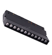Магнітний трековий світильник Azzardo AZ5484 Alfa Cyrus Track Magnetic 12W 3000K BK, 12 Вт, 1068 лм, 3000K
