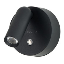 Спот Azzardo AZ5630 COMO ROUND WALL BK, 3 Вт, 206 лм, 3000К · Azzardo · azzardo-az5630