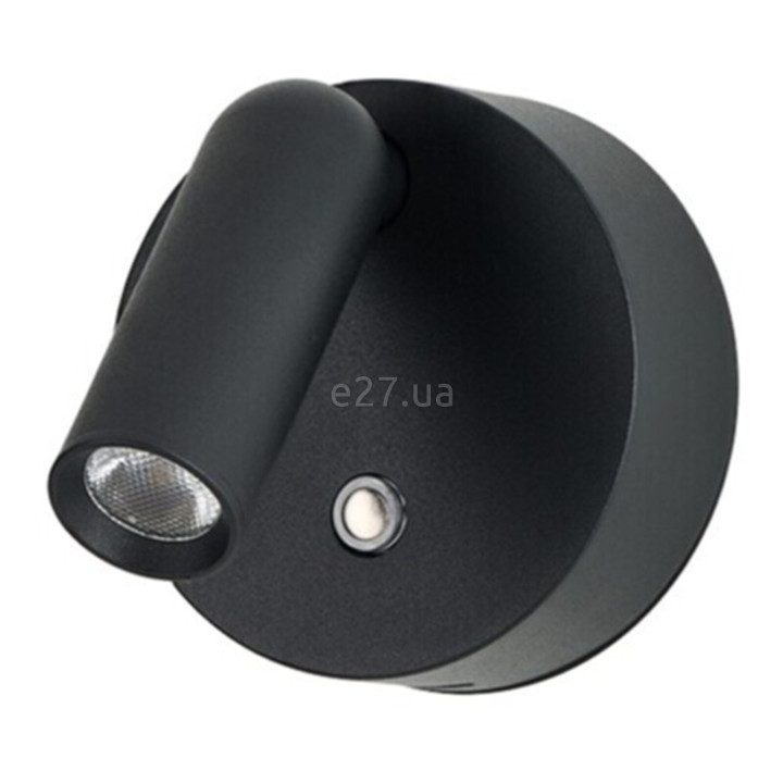 Спот Azzardo AZ5630 COMO ROUND WALL BK, 3 Вт, 206 лм, 3000К · Azzardo · azzardo-az5630
