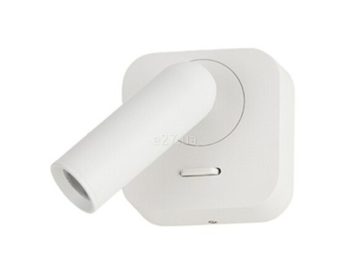 Спот Azzardo AZ5654 LUGANO SQUARE WALL WH, 3 Вт, 213 лм, 3000К