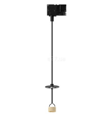 Основа для світильника Azzardo AZ6154 LUCAS BASE TRACK 3 LINE PENDANT GU10 BK