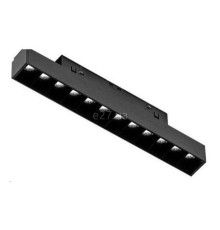 Магнітний трековий світильник Azzardo AZ6240 ALFA KIRA TRACK MAGNETIC 2LINE 12W CCT SWITCH DIM BK, 12 Вт, 3000K/4000K/6000K