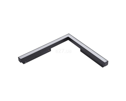 Магнітний трековий світильник Azzardo AZ6244 ALFA SAGA TRACK MAGNETIC 2LINE CORNER A 24W CCT SWITCH DIM BK, 24 Вт, 3000K/4000K/6000K