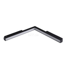 Магнітний трековий світильник Azzardo AZ6245 ALFA SAGA TRACK MAGNETIC 2LINE CORNER B 24W CCT SWITCH DIM BK, 24 Вт, 3000K/4000K/6000K